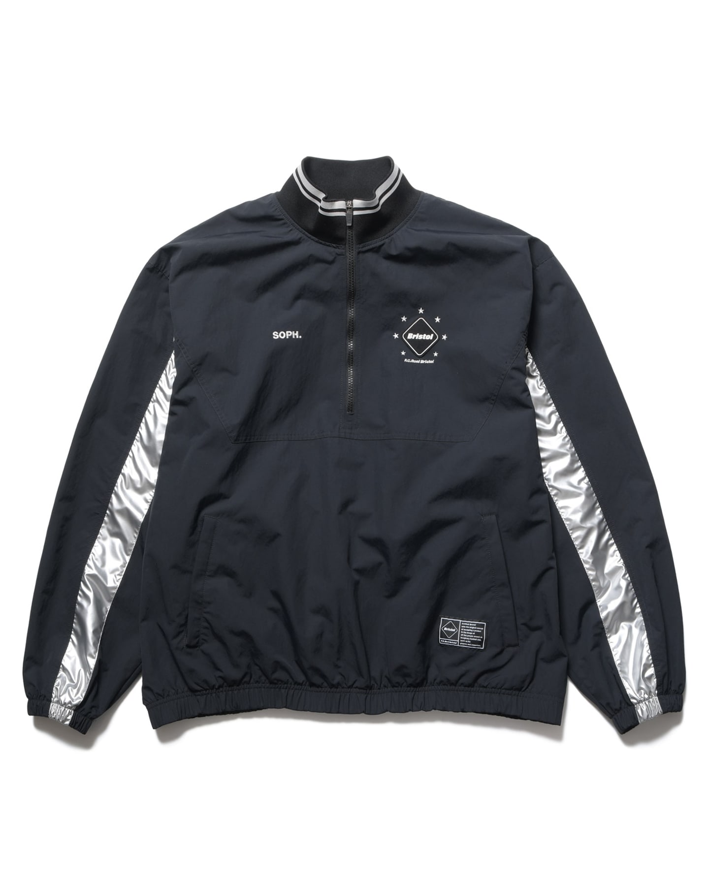 SOPH. | PRACTICE HALF ZIP JACKET(M BLACK):