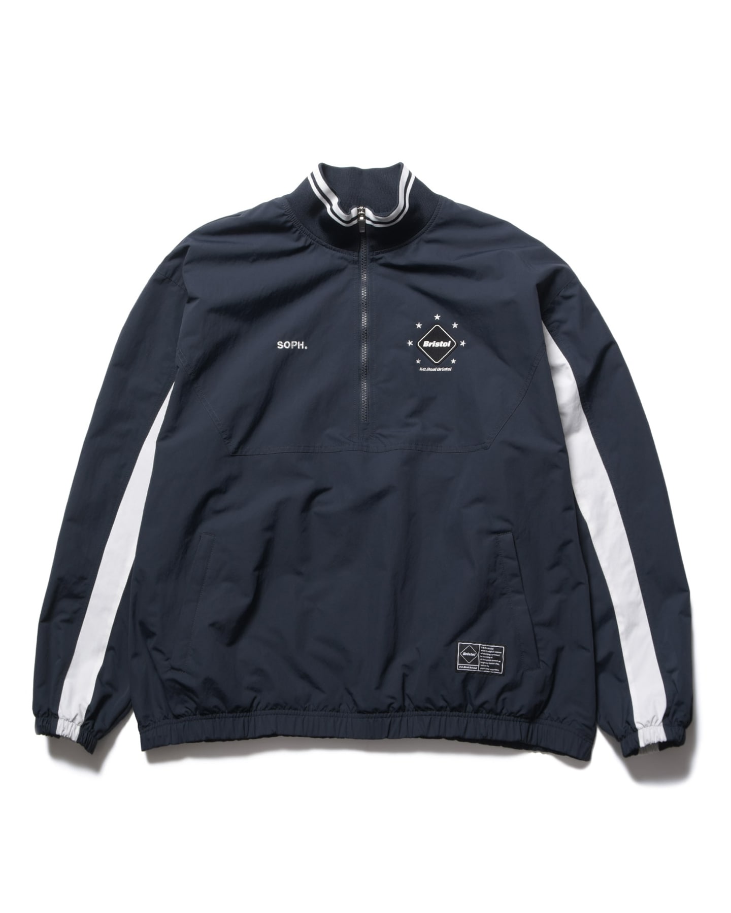 SOPH. | PRACTICE HALF ZIP JACKET(M NAVY):