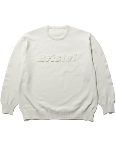 SOPH. | AUTHENTIC LOGO CREWNECK KNIT(M BLACK):