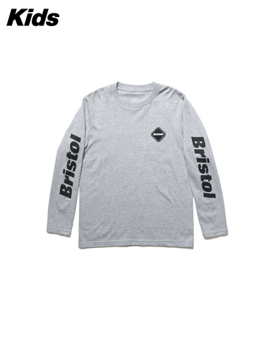 AW23 FCRB KIDS AUTHENTIC LOGO L/S TEE-