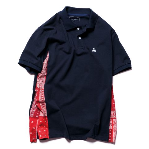 red bandana polo