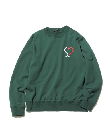 SOPH. | HEART CREWNECK SWEAT(M BLACK):