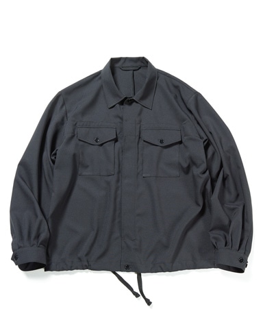 SOPH. | HEM CORD SHIRT JACKET(M BLACK):