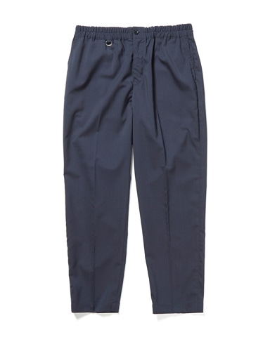 SOPH. | SUMMER STRETCH WOOL TAPERED EASY PANTS(M NAVY):