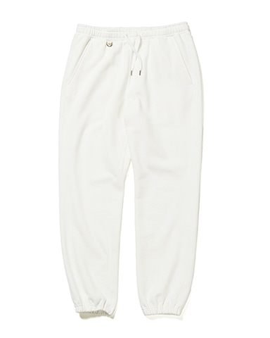 SOPH. | SLIM FIT RIBBED PANTS(M OFF WHITE):