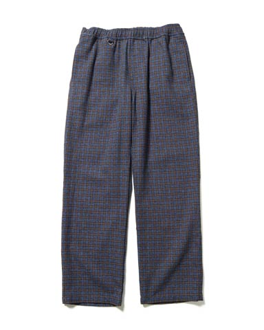 SOPH. | TWEED COTTON CHECK EASY PANTS(M GRAY):