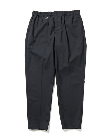 SOPH. | WOOL TROPICAL TAPERED EASY PANTS(M BLACK):