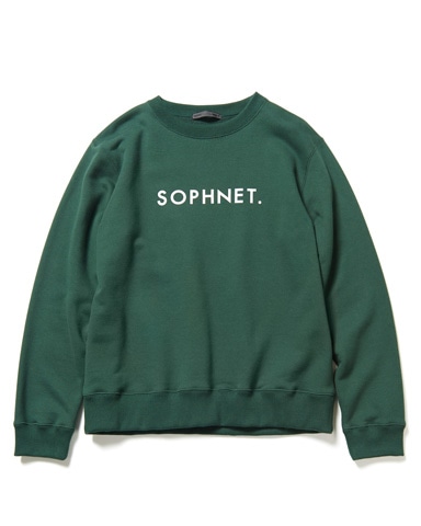 SOPH. | SOPHNET. LOGO CREWNECK SWEAT(M BLACK):