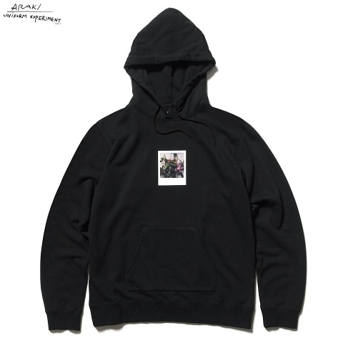 polaroid hoodie black