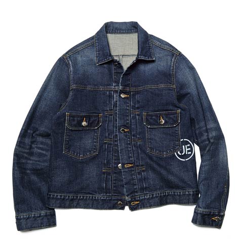 SOPH. | DAMAGED DENIM JACKET(2 INDIGO):