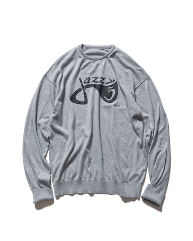 SOPH. | FRAGMENT : JAZZY JAY / JAZZY 5 CREWNECK KNIT(2 GRAY):