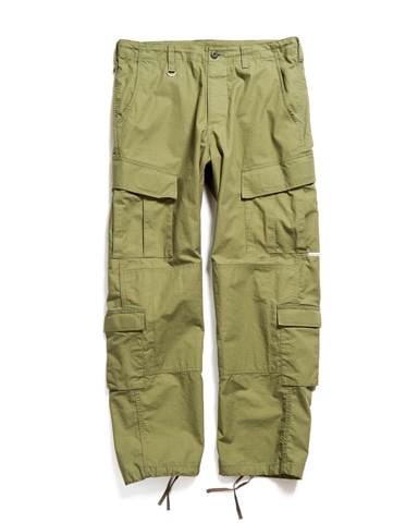 RIP STOP TAPERED UTILITY PANTS(2 KHAKI) - SOPH.