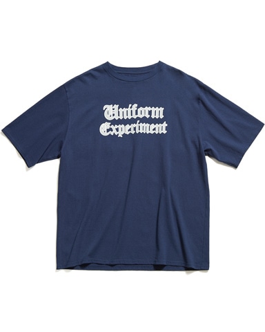 SOPH. | GOTHIC LOGO BAGGY TEE(2 NAVY):