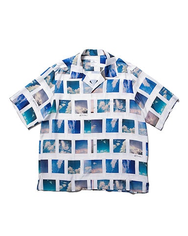 SOPH. | FRAGMENT : ARAKI / SKYSCAPES S/S SHIRT(2 WHITE):