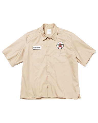 SOPH. | S/S WORK SHIRT(2 BEIGE):