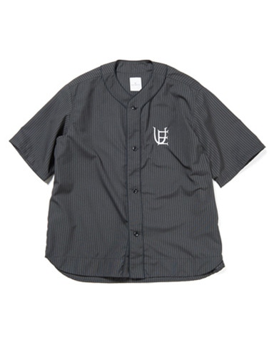 SOPH. | PIN STRIPE S/S BASEBALL SHIRT(2 GRAY):