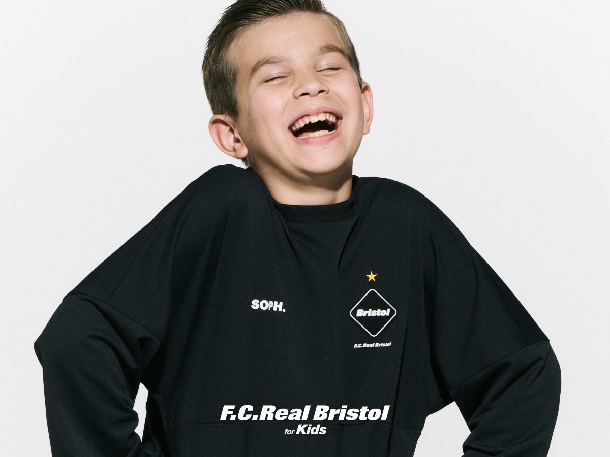 最高の f.c. real bristol ブリストル キッズ ロンT 長袖 ジュニア